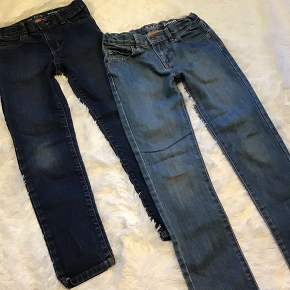 Children’s Place Skinny Super Skinny Faded-Knees Jeans Bundle 8 - Picture 6 of 6